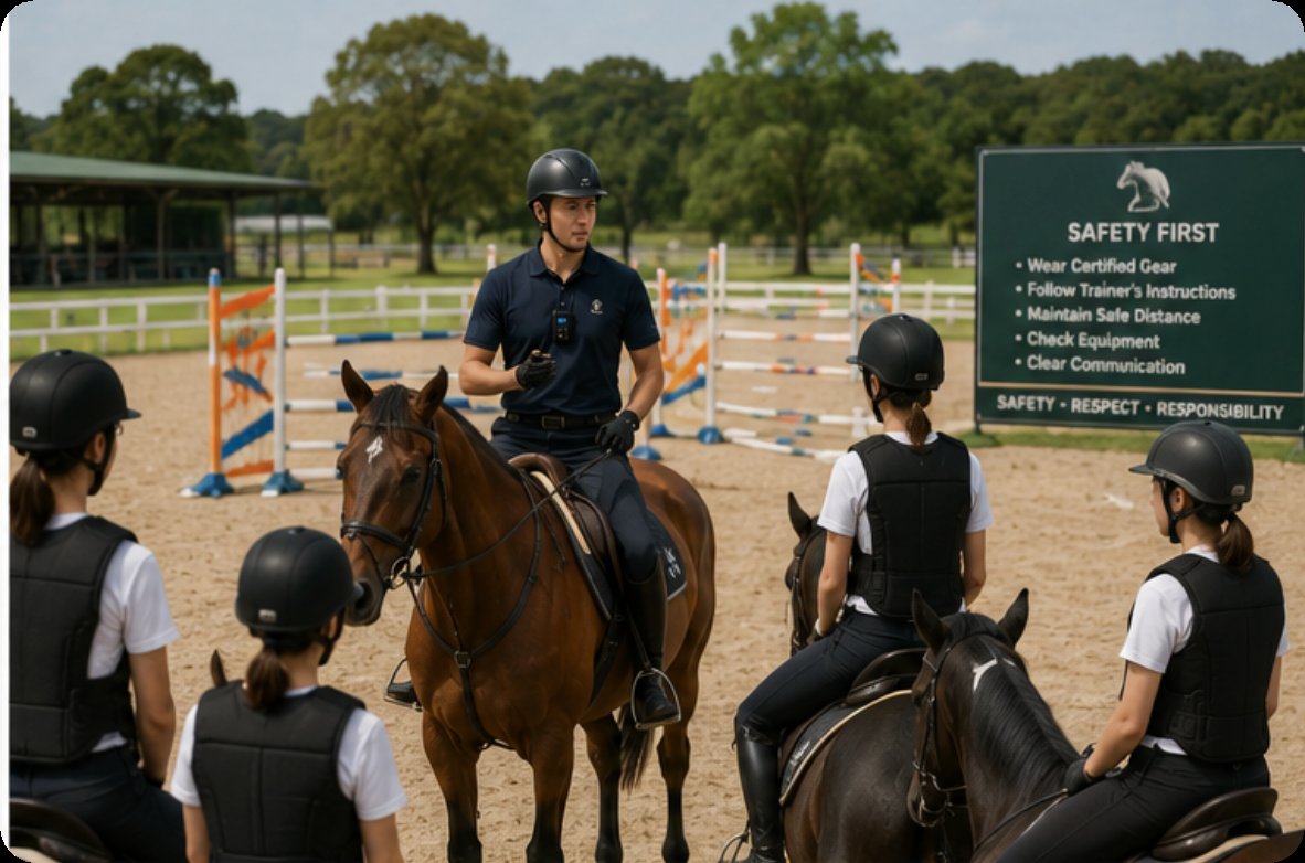 Why Equestrian Training Demands a Wireless Tour Guide System for Compliance and Safety(图2)