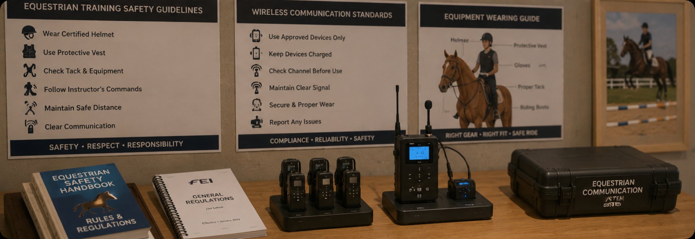 Why Equestrian Training Demands a Wireless Tour Guide System for Compliance and Safety(图3)