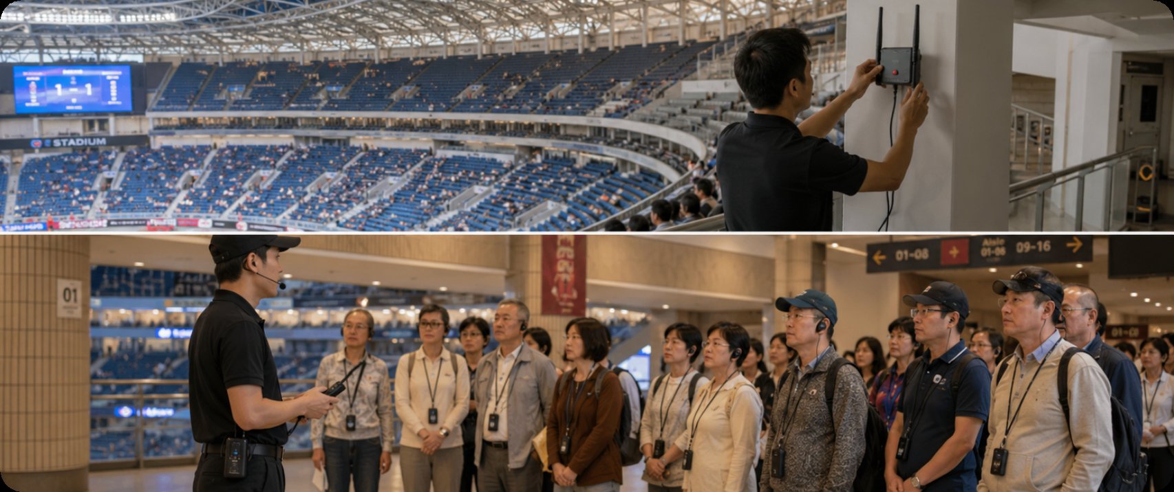 How to Deploy a Wireless Tour Guide System in Sports Stadiums: A Step-by-Step Guide for RC2501, RC2408, and RC8860(图3)