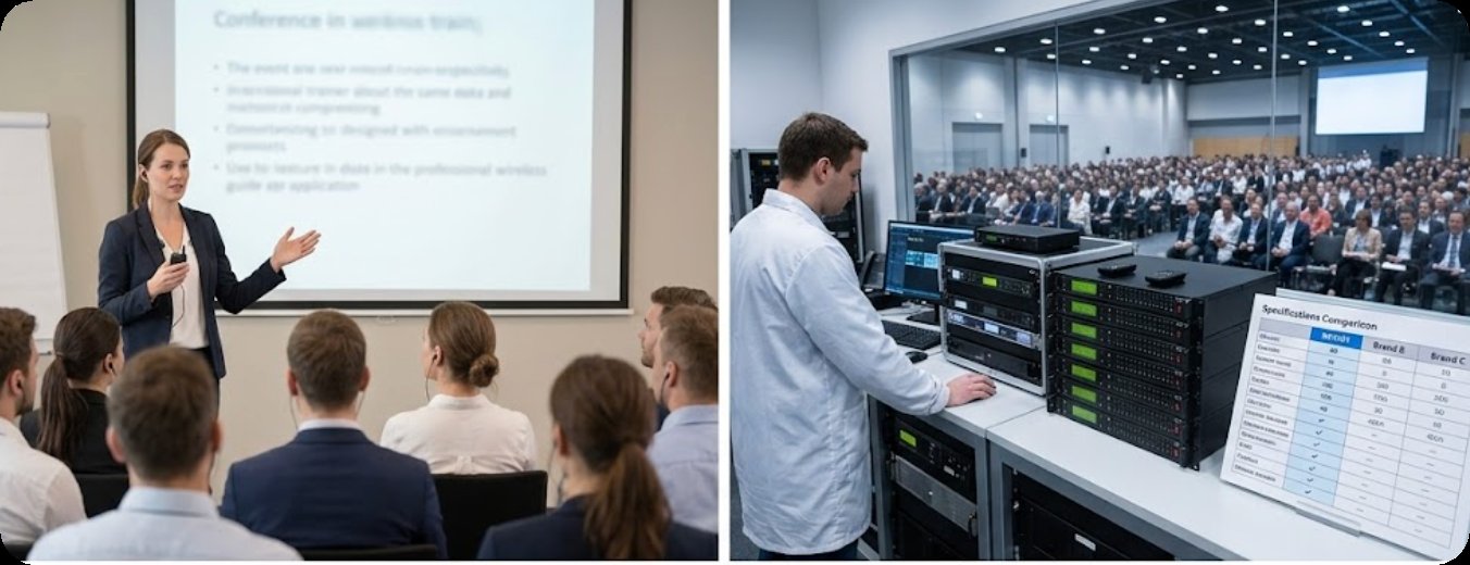 Selecting the Right Wireless Tour Guide System for Corporate Training and Conferences(图2)