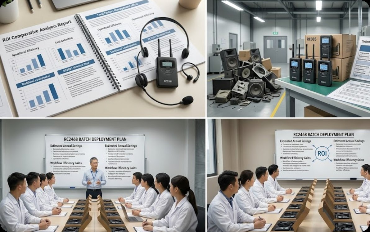 Why Your Food Factory Tour Needs a Wireless Tour Guide System: An ROI Perspective(图3)