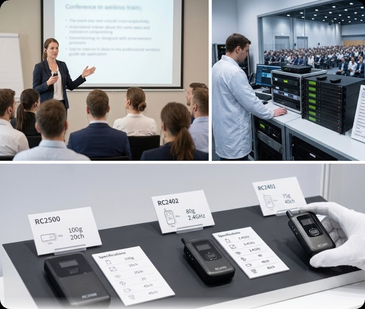 Selecting the Right Wireless Tour Guide System for Corporate Training and Conferences(图3)
