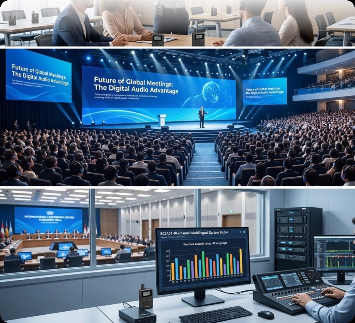 Corporate Training and Conference Wireless Audio Trends: Why RC2500, RC2402 and RC2401 Lead the Market(图3)