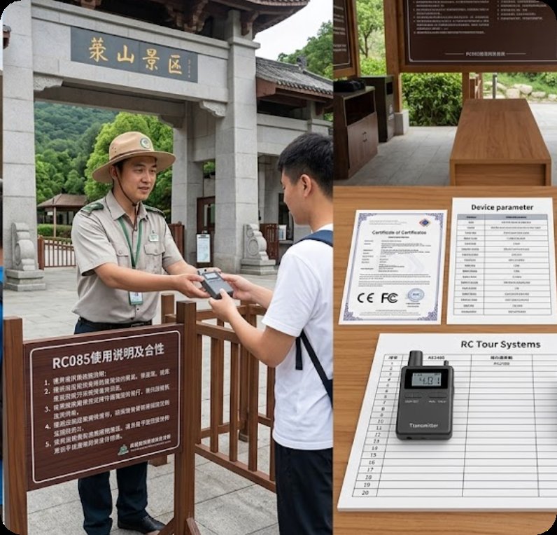 Hiking Trail Wireless Tour Guide Compliance: Meeting Standards with RC2468 and RC085(图3)