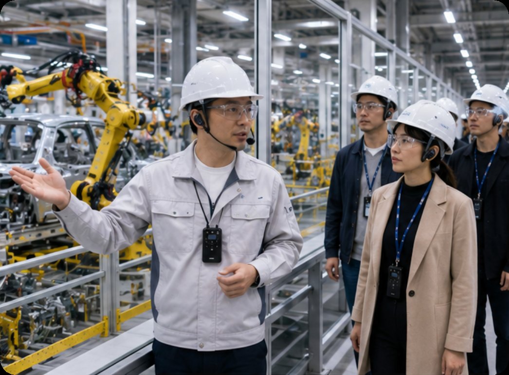 RC085: Digital Clarity for Technical Demonstrations and Trade Shows Auto Factory Tour Wireless Guide ROI: Deployment Cost Analysis of RC8860, RC2408 and RC085(图2)