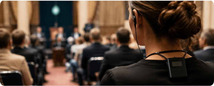 RC2501 Wireless Tour Guide System: Redefining Silent Interpretation for High-Stakes International Conferences(图2)