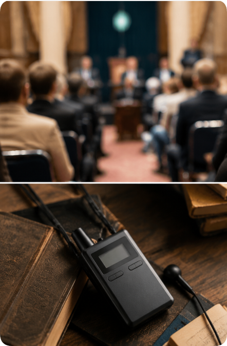 RC2501 Wireless Tour Guide System: Redefining Silent Interpretation for High-Stakes International Conferences(图3)
