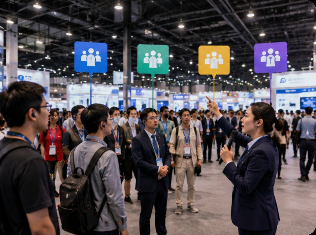 Why Trade Shows Demand a New Standard in Audio Communication(图3)