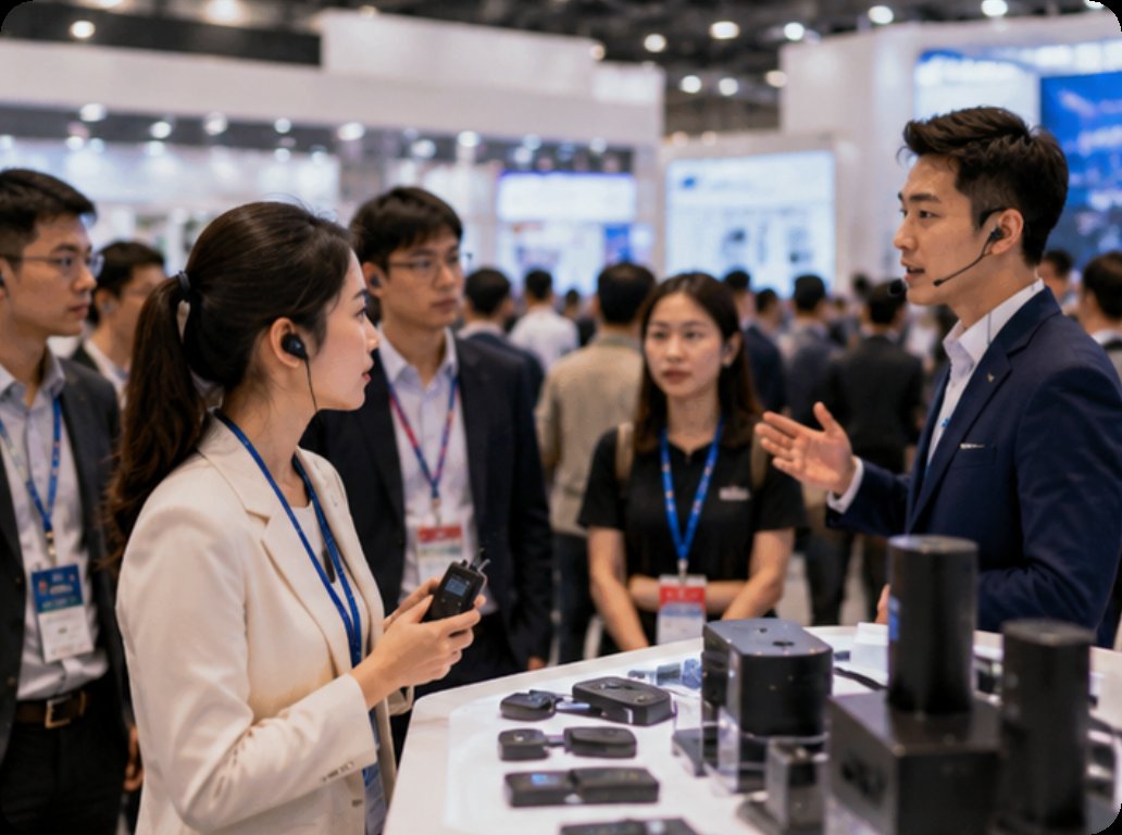Why Trade Shows Demand a New Standard in Audio Communication(图2)