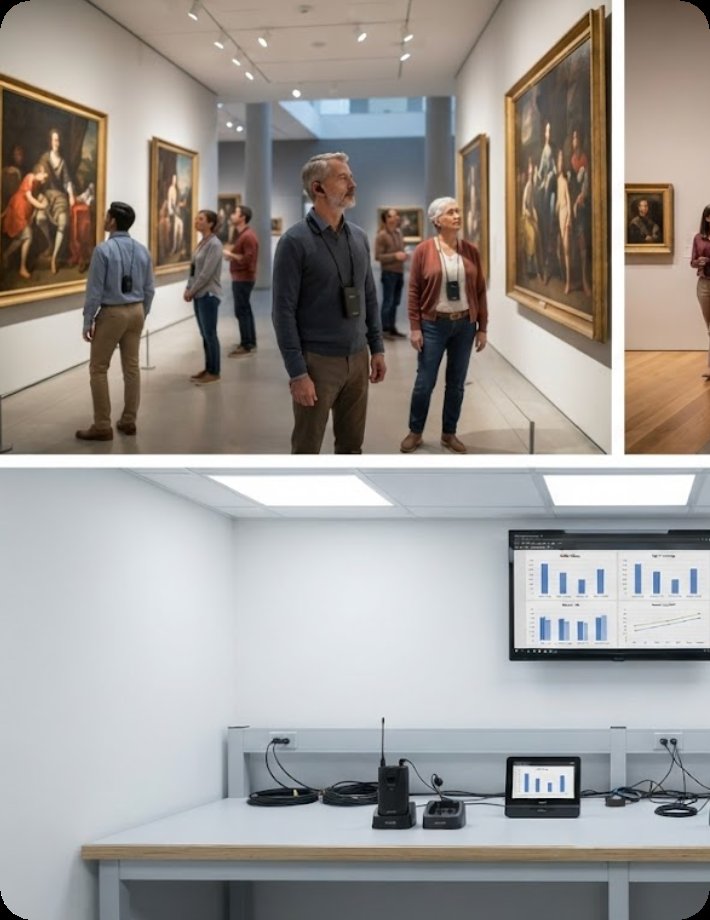 📡 Why a Wireless Tour Guide System Is Essential for Modern Gallery Quiet Tours(图2) 📡 Why a Wireless Tour Guide System Is Essential for Modern Gallery Quiet Tours(图2)