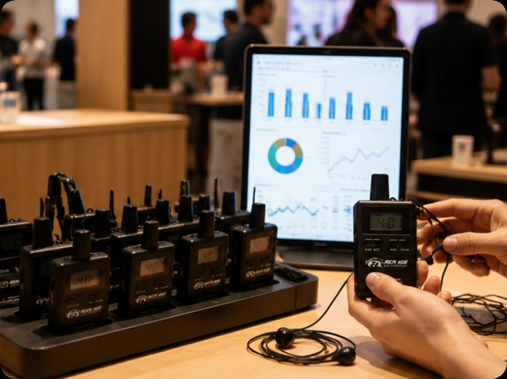 🚀 Trade Show Floor Tested: Which Wireless Tour Guide System Delivers Real-World Performance?(图3)