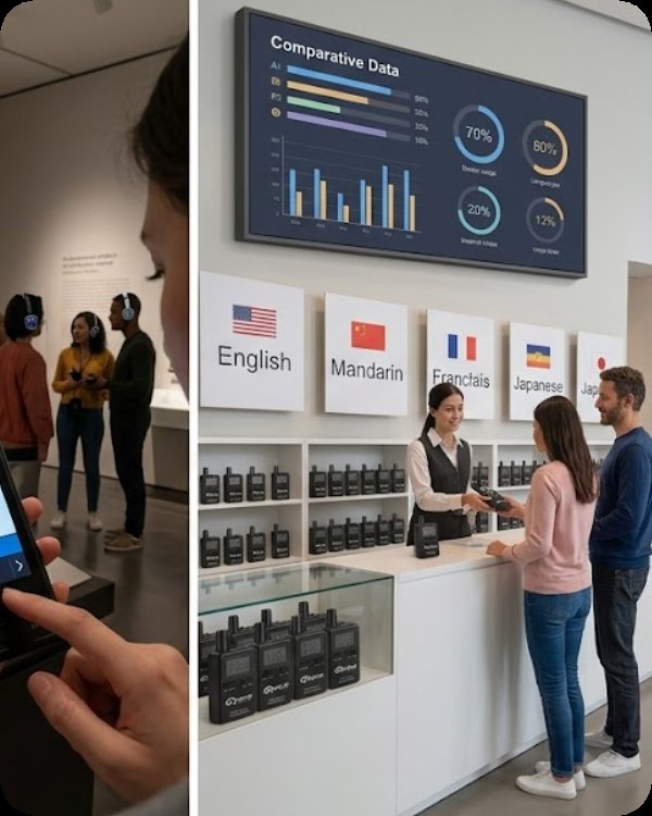 📡 Museum Multilingual Audio Guide: Choosing the Right Wireless Tour Guide System for Your Venue(图3)