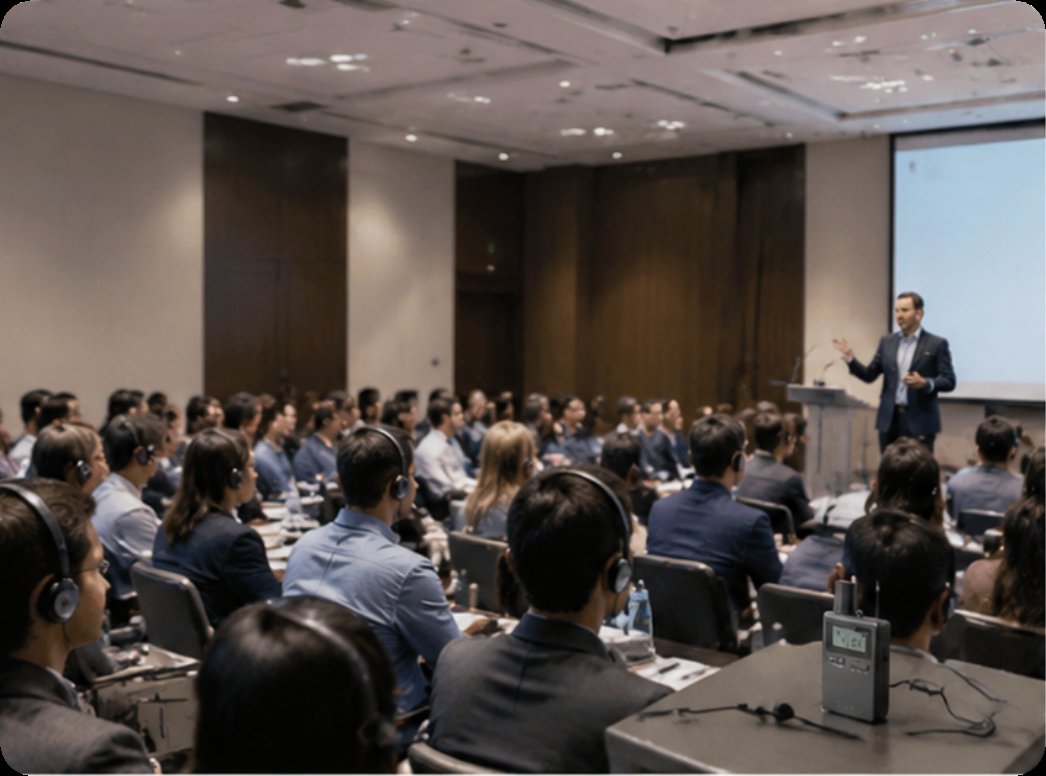 📡 How a Global Pharma Firm Solved Multilingual Training with the Right Wireless Tour Guide System(图2)