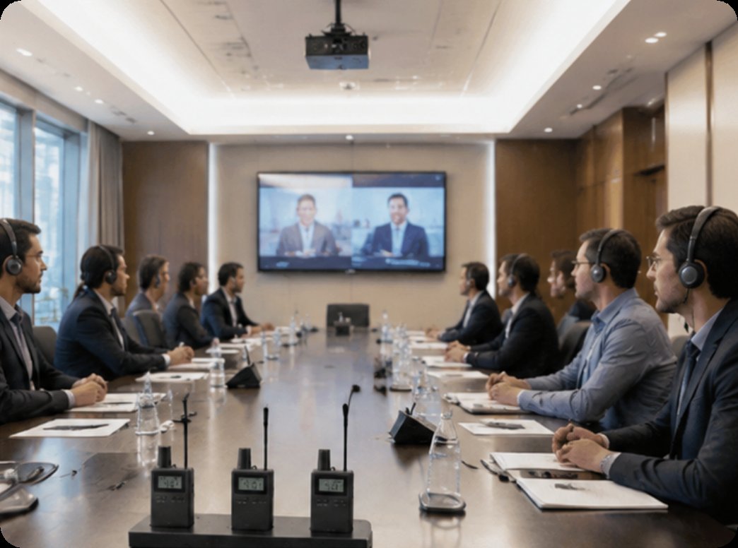 📡 How a Global Pharma Firm Solved Multilingual Training with the Right Wireless Tour Guide System(图3)