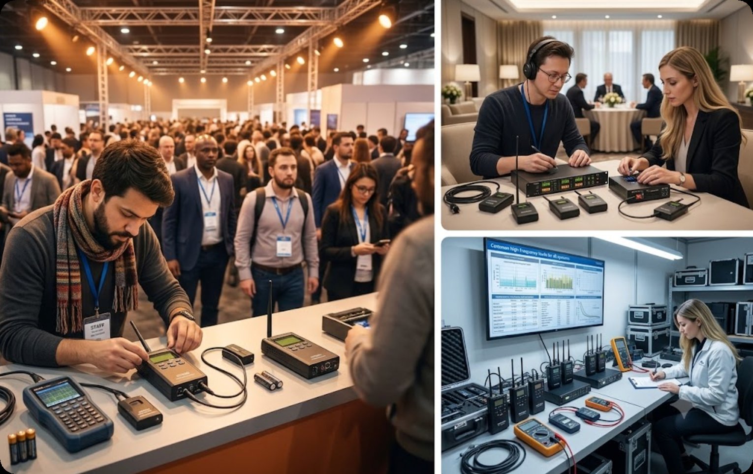 📡 When Your Trade Show Audio Fails: Troubleshooting Wireless Tour Guide System Issues on the Exhibition Floor(图1) 📡 When Your Trade Show Audio Fails: Troubleshooting Wireless Tour Guide System Issues on the Exhibition Floor(图1)