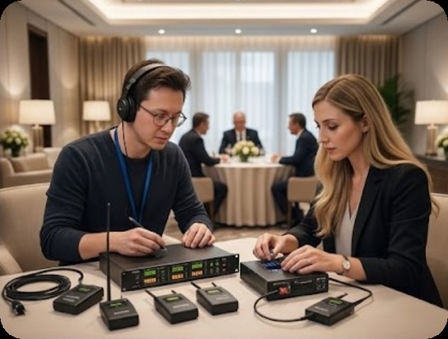 📡 When Your Trade Show Audio Fails: Troubleshooting Wireless Tour Guide System Issues on the Exhibition Floor(图3) 📡 When Your Trade Show Audio Fails: Troubleshooting Wireless Tour Guide System Issues on the Exhibition Floor(图3)