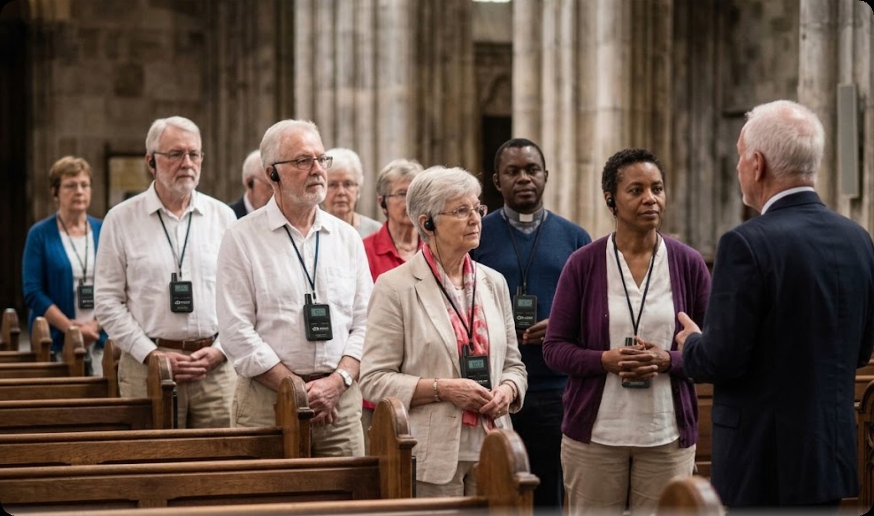 📡 From Silent Pews to Sacred Echoes: How a Wireless Tour Guide System Transforms Cathedral Tours(图3)