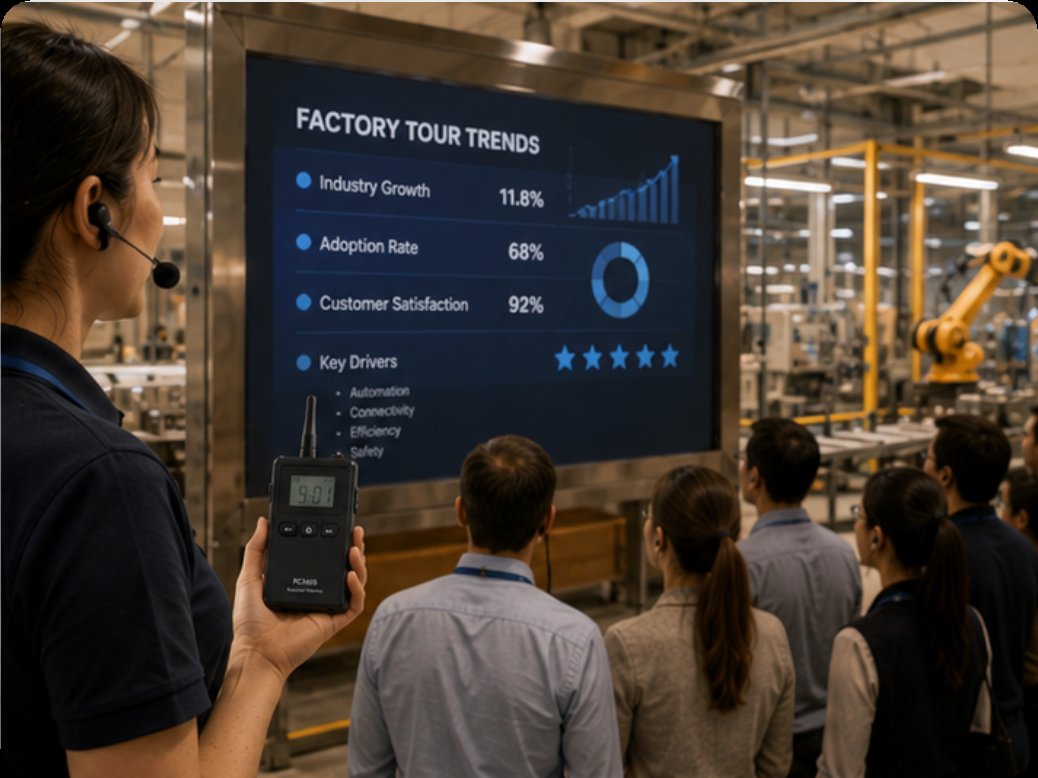 🔮 RC2406 and RC2500 Factory Tour Wireless Guide System Trend Report(图3) 🔮 RC2406 and RC2500 Factory Tour Wireless Guide System Trend Report(图3)