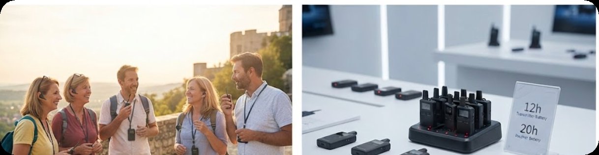 📡 RC2401 Wireless Tour Guide System: Clear Commentary for Every Journey(图3)