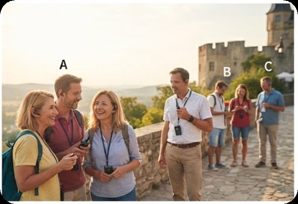 📡 RC2401 Wireless Tour Guide System: Clear Commentary for Every Journey(图2)