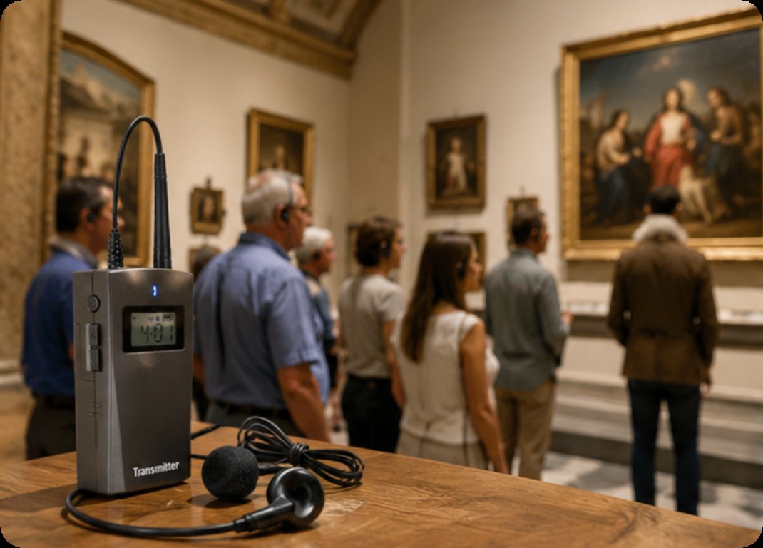 📈 RC2501 / RC9150 Museum Multilingual Tour Guide Technology Evolution(图2)