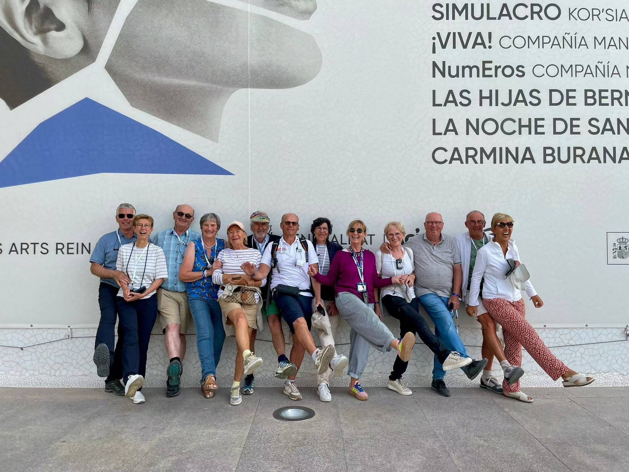 Senior tour group using Wireless Tour Guide System at Spanish dance venue 80 Channels, 4 Languages, 14 Days: How a Senior Tour Group Conquered Spain’s Most Revered Churches and Theaters(图3)