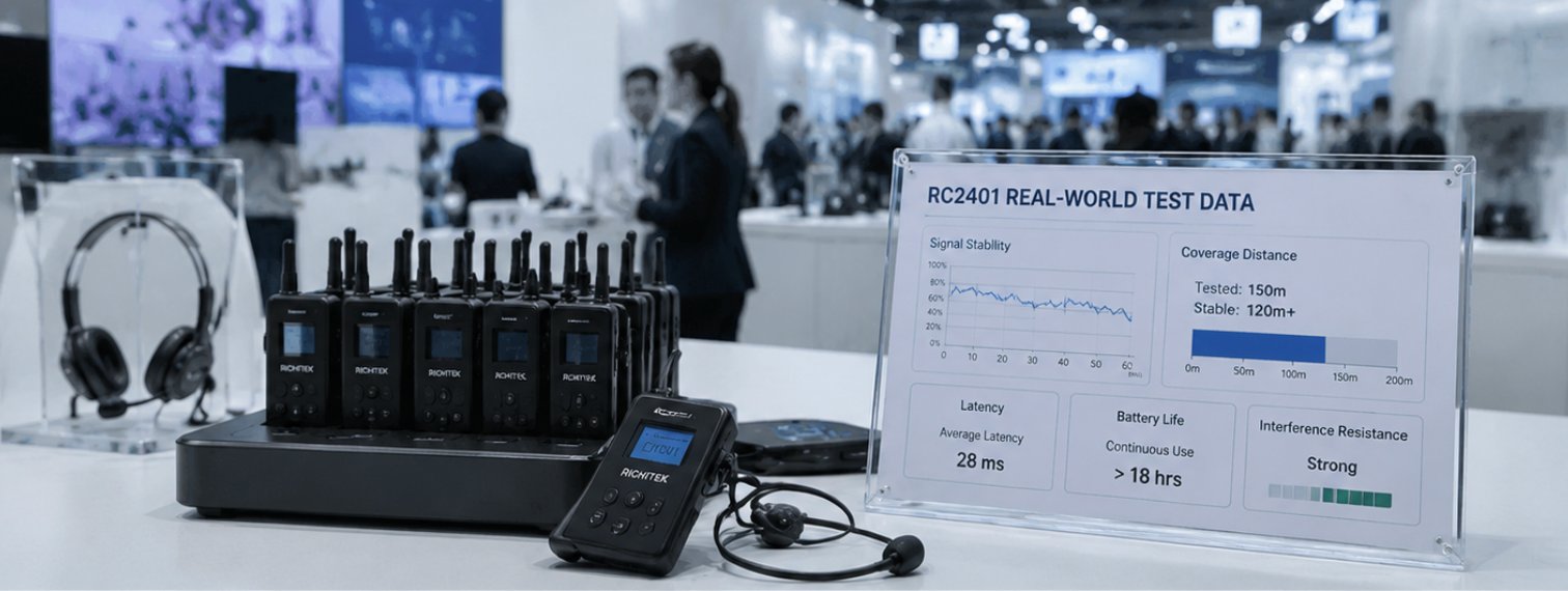 RC2401 RC2406 Exhibition Tradeshow: Performance Test and Comparison(图2)