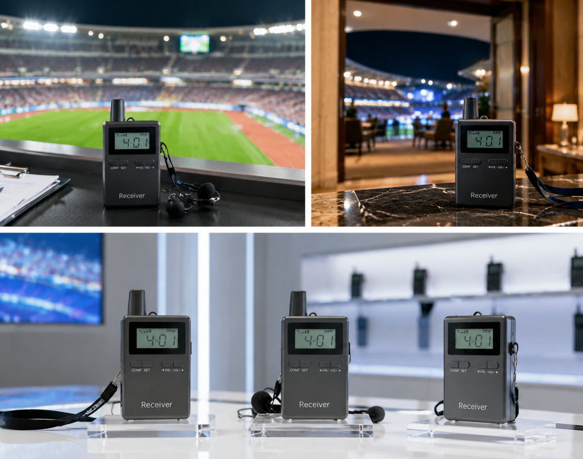 RC2408 RC2501 RC8860 Sports Stadium: Industry Trends in Wireless Commentary and Guided Tours(图2) RC2408 RC2501 RC8860 Sports Stadium: Industry Trends in Wireless Commentary and Guided Tours(图2)