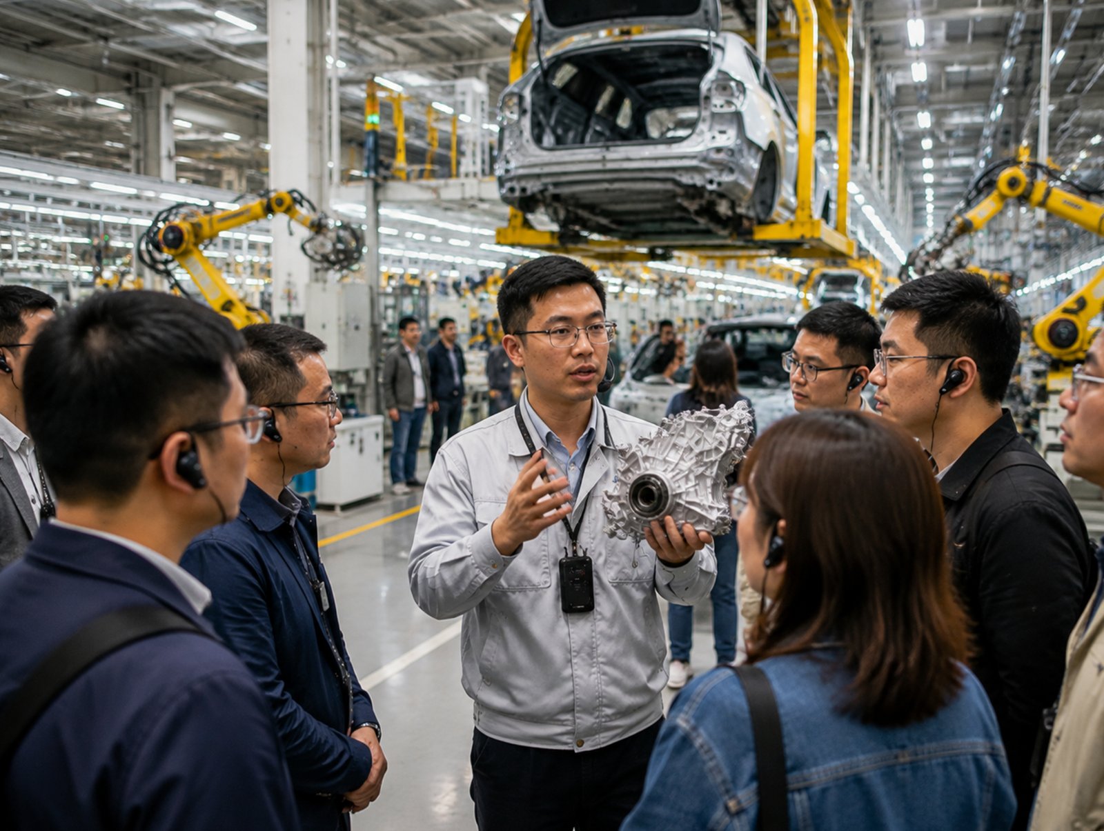 RC085, RC2408 and RC8860 Auto Factory Tour Technology Evolution(图3)