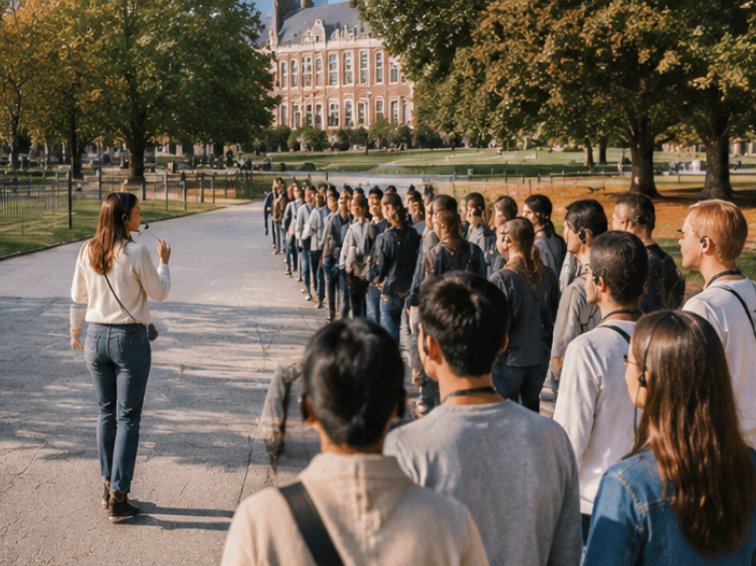 RC2501 and RC2408 Campus Tour Wireless Guide System Efficiency Case Study(图2) RC2501 and RC2408 Campus Tour Wireless Guide System Efficiency Case Study(图2)