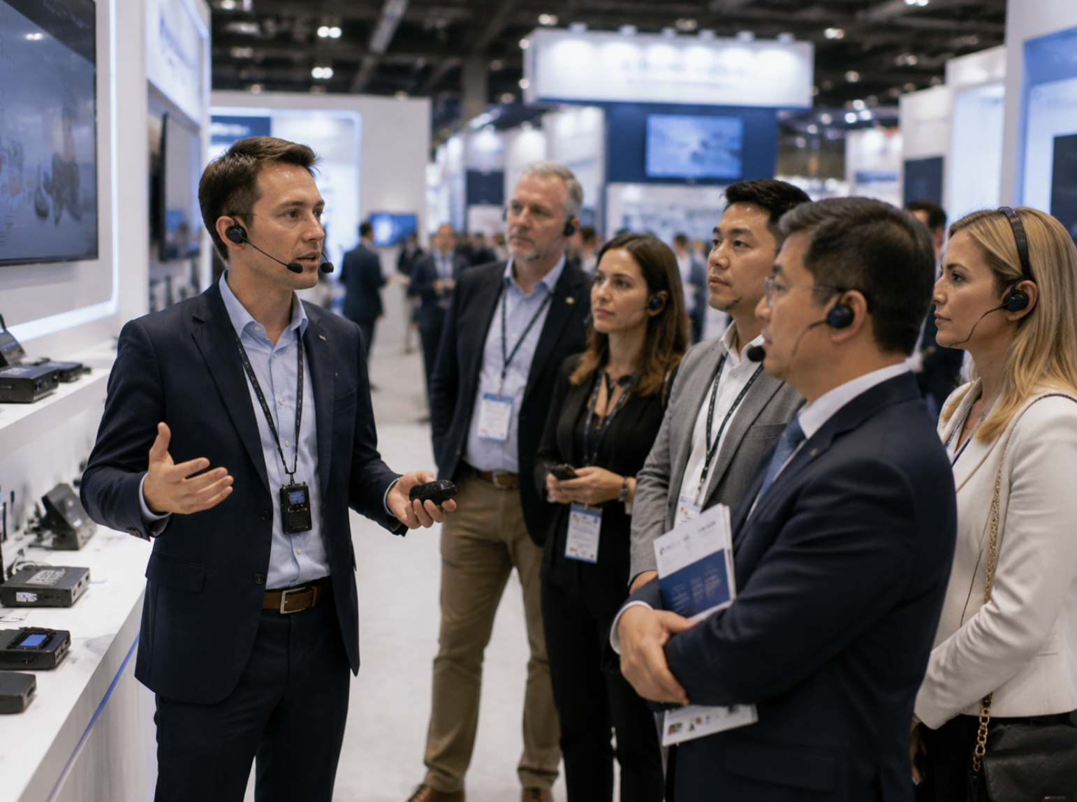 RC2401 vs OKAYO WT-300 G2 vs Sennheiser 2020: Choosing the Right Wireless Tour Guide System for Trade Shows(图3) RC2401 vs OKAYO WT-300 G2 vs Sennheiser 2020: Choosing the Right Wireless Tour Guide System for Trade Shows(图3)
