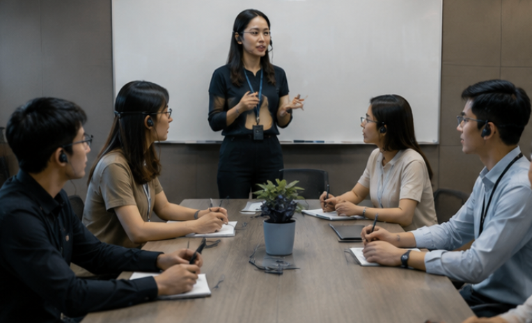 RC2401 and RC2402 Corporate Training Wireless Guide System Case Study(图2)