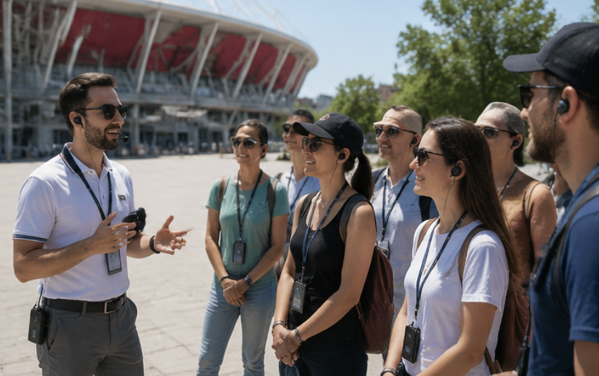 RC8860 vs RC2408 vs RC2501 vs Tourtalk TT 40 vs Humantechnik: Wireless Tour Guide System Comparison for Sports Stadium Tours(图3) RC8860 vs RC2408 vs RC2501 vs Tourtalk TT 40 vs Humantechnik: Wireless Tour Guide System Comparison for Sports Stadium Tours(图3)