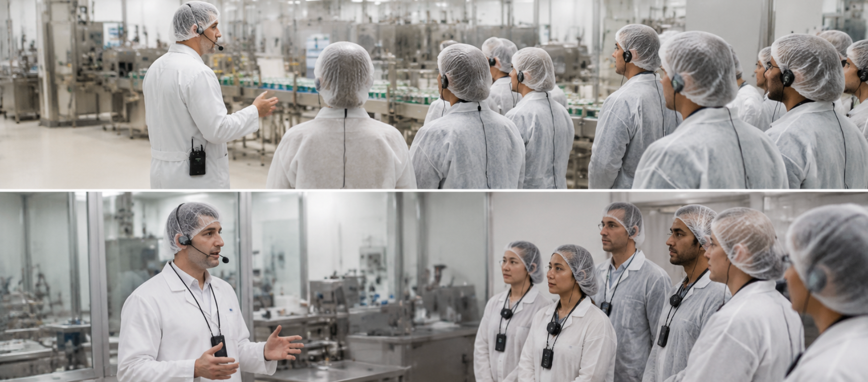 RC8860 vs RC2501 vs RC2406 vs Televic Unite vs Vox VDR: Wireless Tour Guide System Comparison for Food Factory Tours(图2) RC8860 vs RC2501 vs RC2406 vs Televic Unite vs Vox VDR: Wireless Tour Guide System Comparison for Food Factory Tours(图2)