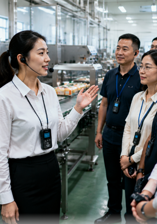 RC2501 and RC2468 Food Factory Tour ROI: A Measurable Wireless Guide System Investment(图2)