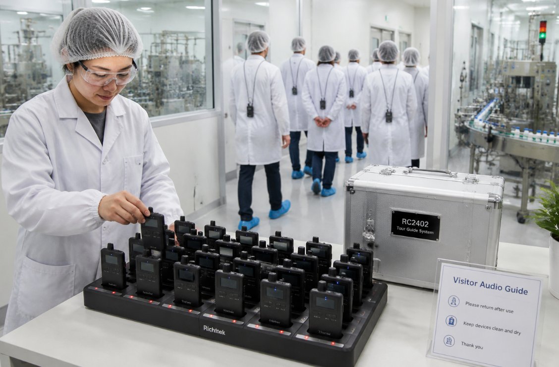 Wireless Tour Guide System for Pharma Factory Tours: Meeting Compliance Standards with RC2468 and RC2402(图2)
