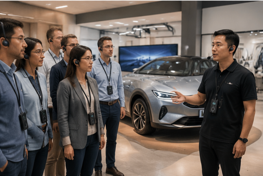 RC9150 vs RC2406 vs RC2401 vs Bosch Integrus vs Lingzao: Wireless Tour Guide System Comparison for Auto Factory Tours(图3)