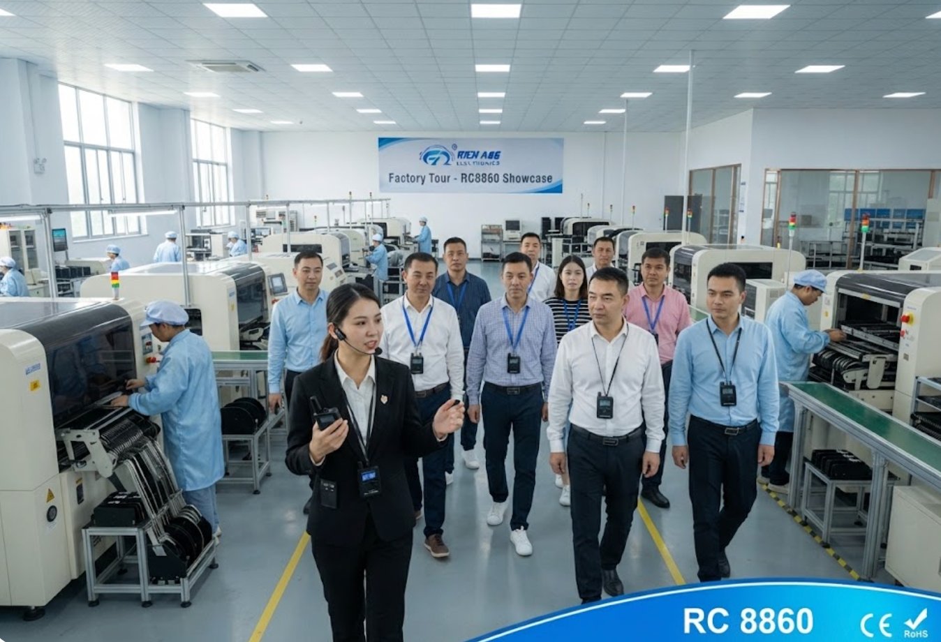 Factory Tour Case Audio: How RC8860 and RC2406 Redefine Wireless Tour Guide Technology(图1) Factory Tour Case Audio: How RC8860 and RC2406 Redefine Wireless Tour Guide Technology(图1)