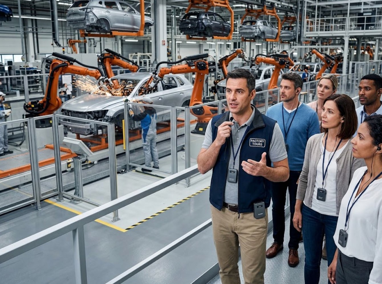 How RC8860 Evolves the Auto Factory Tour Experience(图2)