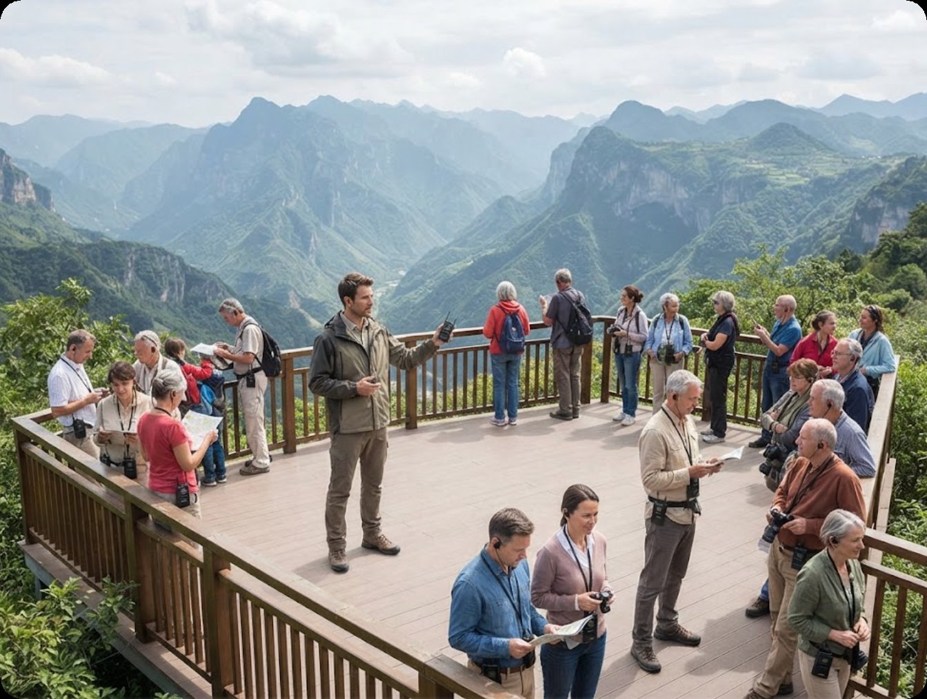 Outdoor Large Venue Tours Need a Wireless Tour Guide System Built for Open Air(图2)