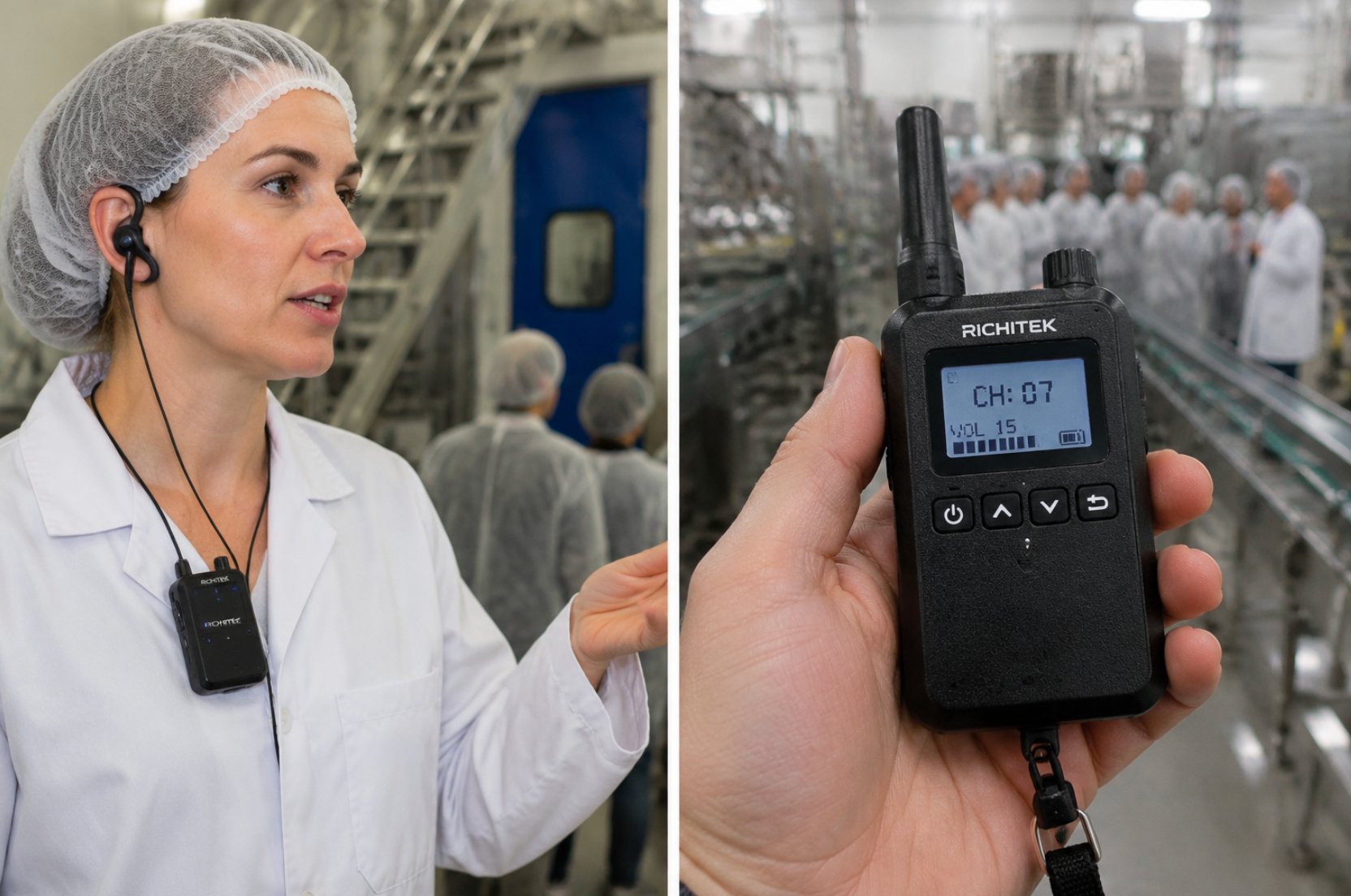 Measured on the Factory Floor: How the RC2468 Wireless Tour Guide System Performs on Food Plant Tours(图3)
