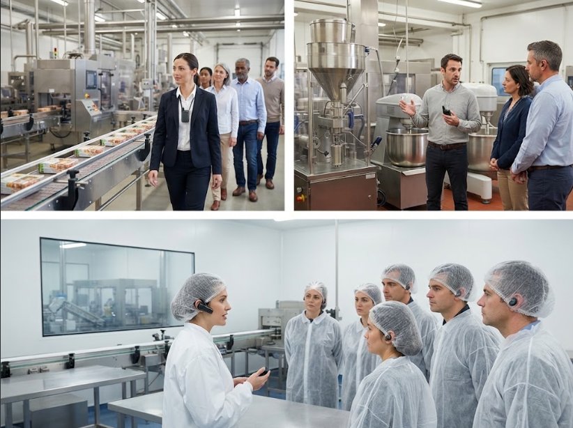 Wireless Tour Guide Systems Are Reshaping Food Factory Tours in 2026(图3)