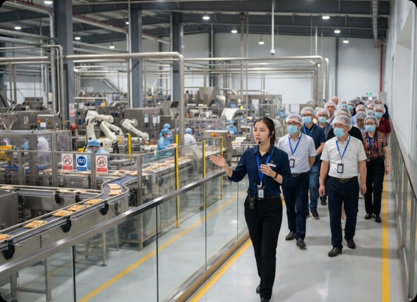Keeping a Food Plant Tour Clear When the Guide System Falters(图2)