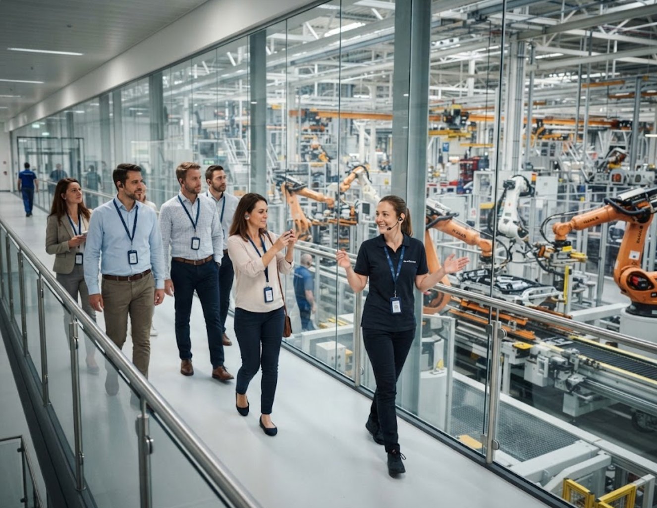 Keeping Auto Factory Tours Clear with RC8860 and RC2408 Wireless Tour Guide Systems(图3)