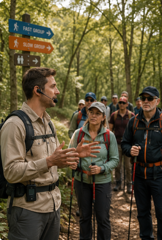 RC2401 vs RC8860 vs RC2408 vs OKAYO vs Mipro: Wireless Tour Guide Systems for Guided Hikes and Trail Tours(图1)