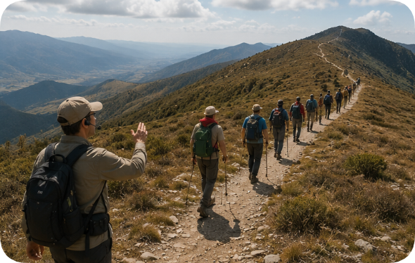 RC2401 vs RC8860 vs RC2408 vs OKAYO vs Mipro: Wireless Tour Guide Systems for Guided Hikes and Trail Tours(图3)
