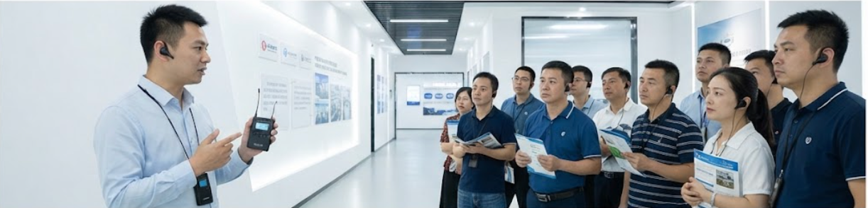Wireless Tour Guide System for Food Factory Tours: How RC2501, RC085, and RC2468 Handle Noise, Distance, and Group Size(图2)