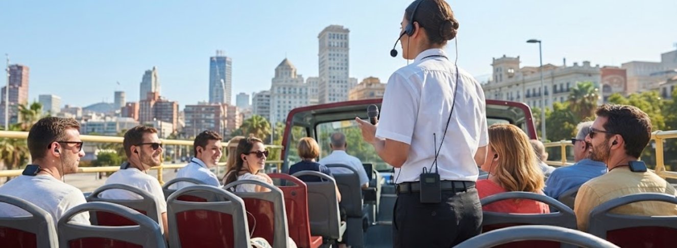 RC085 vs RC2402 vs RC9150 vs AXIWI vs Anleon: Wireless Tour Guide Systems for City Sightseeing Bus Tours(图1)