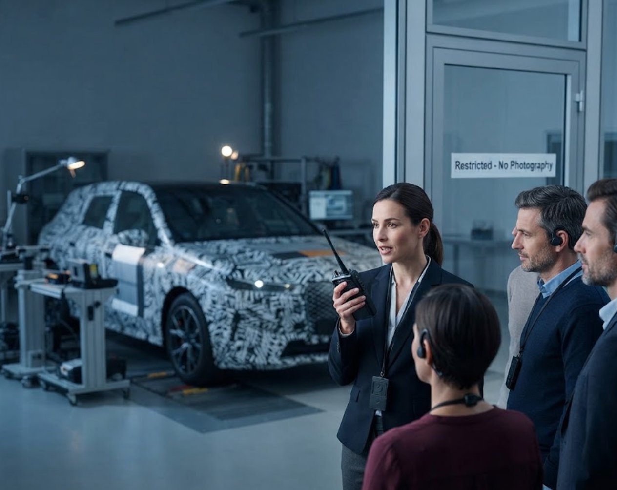 Confidential Zone Tours in an Auto Plant: How the RC2408 and RC085 Route Visitors Safely(图2) Confidential Zone Tours in an Auto Plant: How the RC2408 and RC085 Route Visitors Safely(图2)