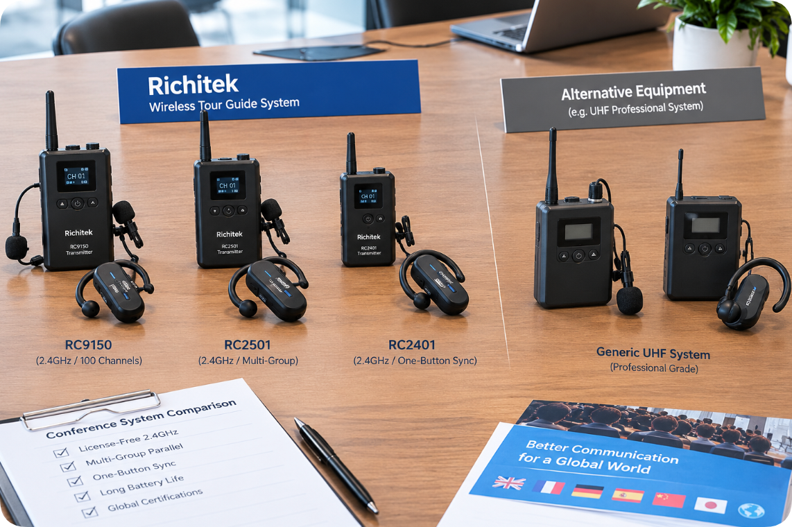 Choosing Wireless Tour Guide Systems for Multilingual Conferences(图3) Choosing Wireless Tour Guide Systems for Multilingual Conferences(图3)
